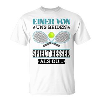 Witzige Und Lustigeprüche Tennis Geschenk Weiß -Erwachsene Klein T-Shirt - Geschenkecke