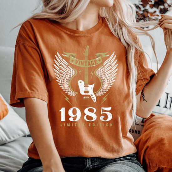 Camiseta Vintage 40 Años Cumpleaños 1985 - Regalo Original Para Hombre Y Mujer, Diseño Retro Casete