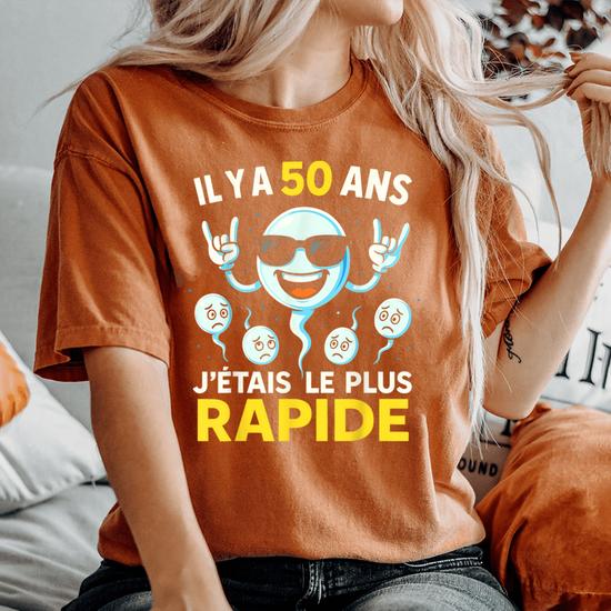 T-shirt Vintage 50 Ans Anniversaire - Cadeau Personnalisé Pour Homme/Femme Né En Novembre 1975 - 6