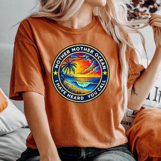 Mother Mother Ocean I Have Heard You Call Women's Oversized